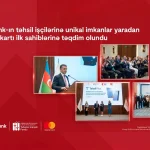 “Kapital Bank”ın təhsil işçilərinə unikal imkanlar yaradan “TəhsilPlus” kartı ilk sahiblərinə təqdim olundu