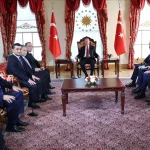 Rəcəb Tayyib Ərdoğan Türk Dövlətləri Təşkilatının XİN rəhbərlərini qəbul edib