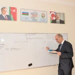 Emin Əmrullayev Xankəndidə dərs keçdi – VİDEO